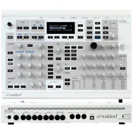 WALDORF Kyra sintetizzatore fpga con polifonia a 128 voci