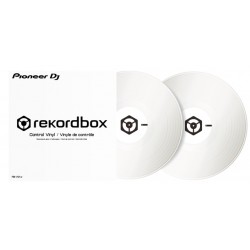 PIONEER REKORDBOX VD1-W CONTROL VINYL white vinili DVS per Rekordbox (coppia)