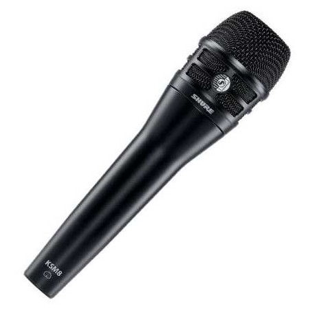 SHURE KSM8 B microfono dinamico a doppio diaframma nero