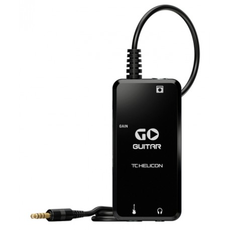 TC HELICON GO Guitar interfaccia audio per chitarra compatibile Ios,Mac, Pc, Android