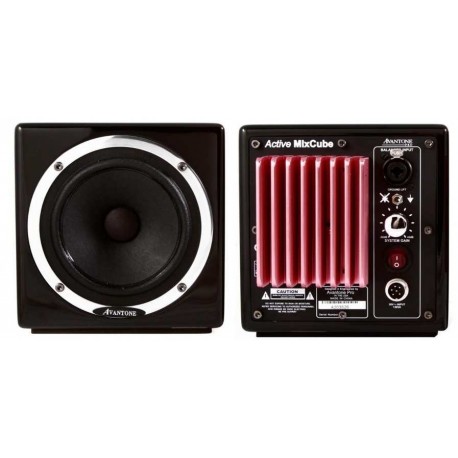 AVANTONE Mixcube Active Mono Black studio monitor attivo 60W