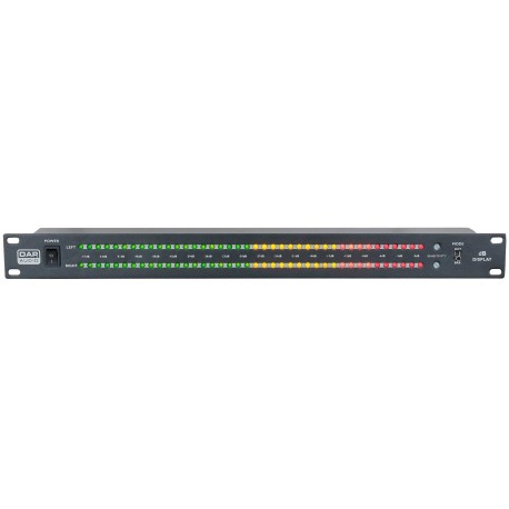 DAP AUDIO DB DISPLAY unità monitor livello decibel a led
