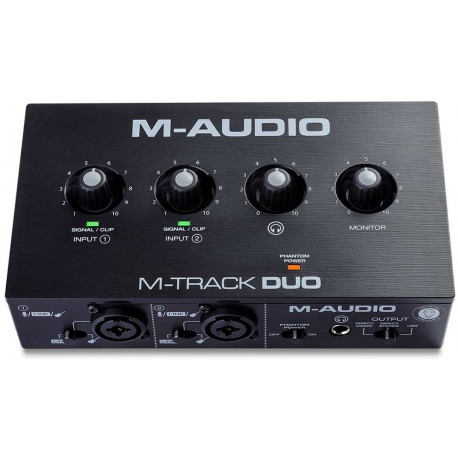 M-AUDIO M-TRACK DUO interfaccia audio USB 2x2 canali