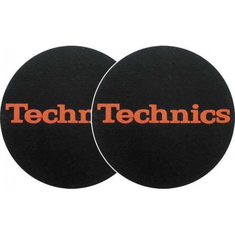 TECHNICS Slipmats Technics Red Logo (coppia)