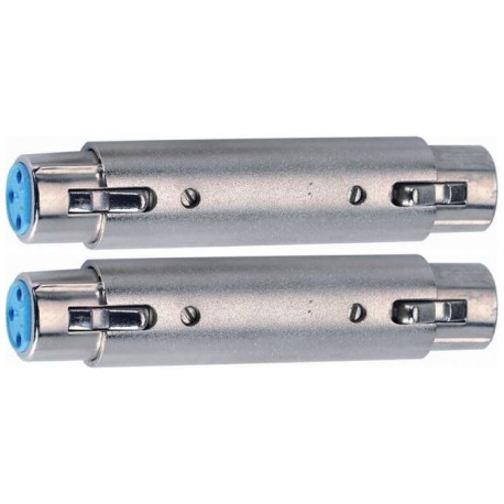 KARMA CA 8239 adattatori audio XLR f - XLR f (coppia)