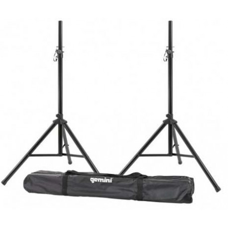 GEMINI St Pack coppia di speaker stands con borsa per il trasporto