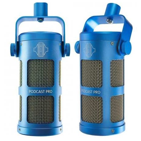 SONTRONICS Podcast Pro Purple microfono dinamico per podcast blue