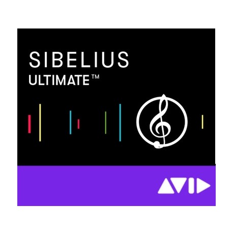 AVID Sibelius Ultimate 1-Year Subscription versione download