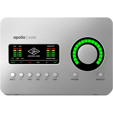 UNIVERSAL AUDIO APOLLO SOLO heritage edition interfaccia audio USB
