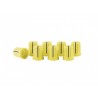 RELOOP KNOB SET yellow kit 5 cappucci per knob gialli