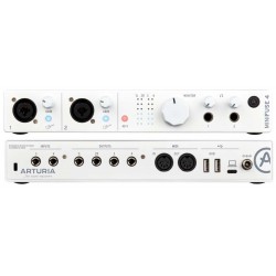 ARTURIA MINIFUSE 4 interfaccia audio USB-C 4-IN/4-OUT-MIDI I/O White