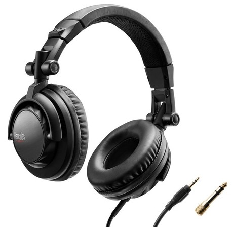 HERCULES DJ HDP DJ45 cuffia per dj nera
