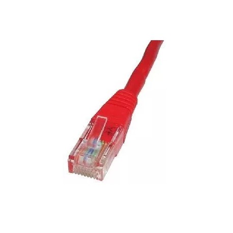 MEDIACOM M-CR651R cavo di rete lunghezza 1 mt rosso