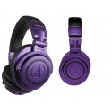ATH-M50xBT PB cuffia monitor da studio bluetooth limited edition purple/black