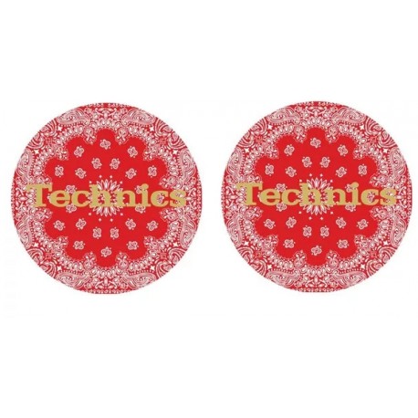 TECHNICS SLIPMAT BANDANA 3 slipmat per giardischi