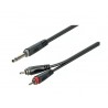 SOUNDSATION Jrr-15bk cavo jack maschio+ 2 rca