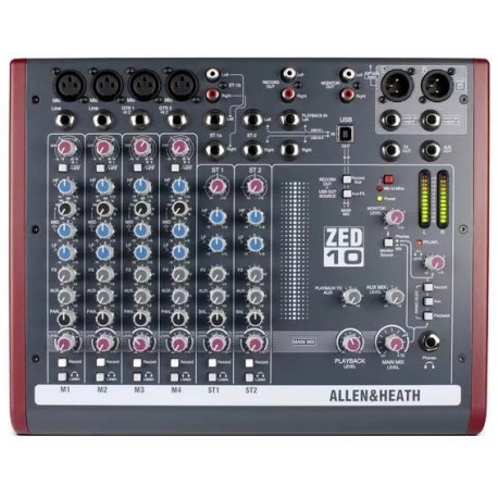 ALLEN & HEATH ZED 10 mixer usb a 10 canali