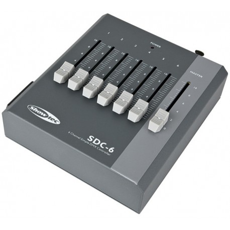Showtec SDC-6 controller dmx compatto a 6 canali