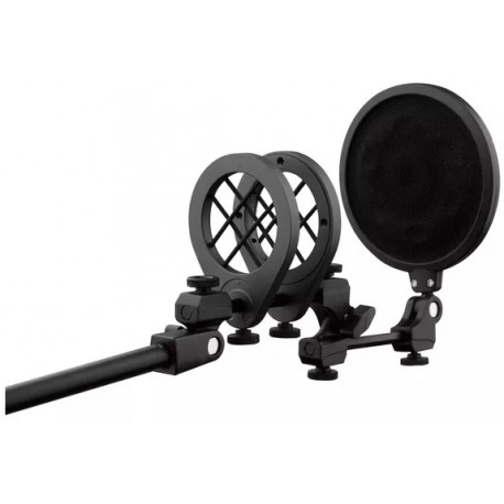 SOUNDSATION SM82 sistema di sopsensione universale per microfono con filtro antipop incluso