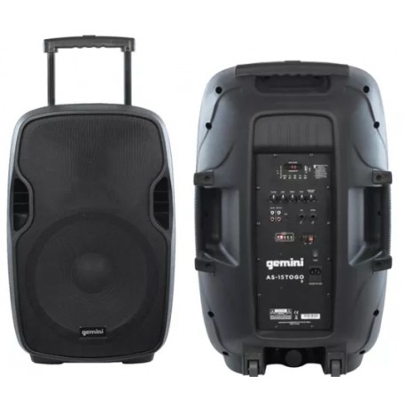 GEMINI AS-15 To Go speaker blutooth con trolley
