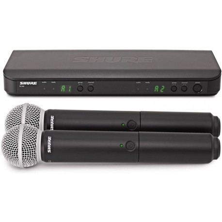 SHURE BLX288E / SM58 M17 sistema wireless a due canali