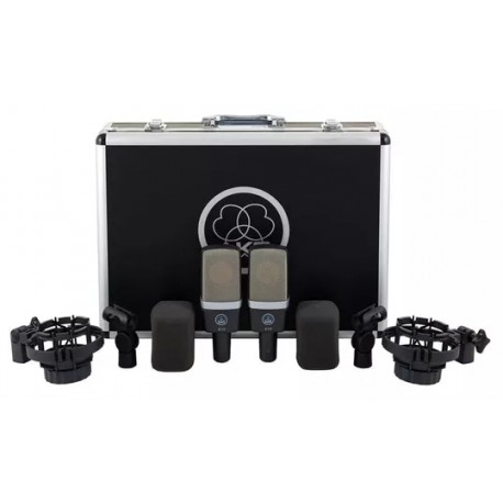 AKG C214 Matched Pair coppia di microfoni a condensatore a diaframma largo