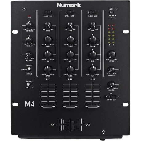NUMARK M4 BLACK dj mixer 3 canali