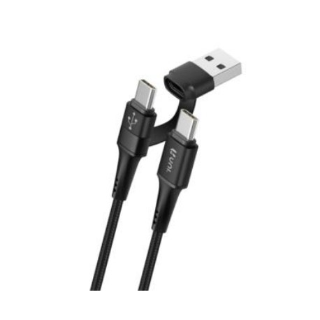 KARMA CB 9604 Cavo 2 Type-C con adattatore USB