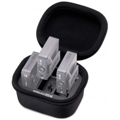 RODE CHARGE CASE box a batteria per ricarica mobile di Rode Wireless Go II