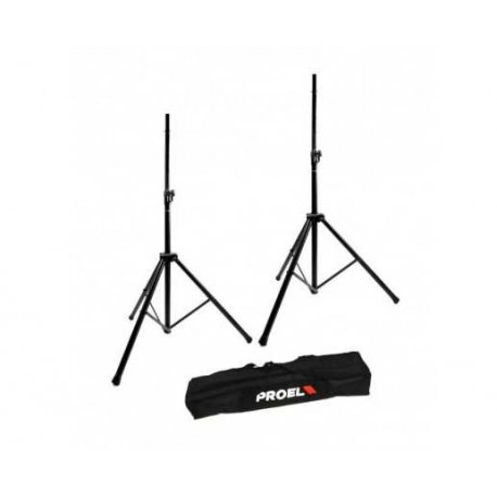 PROEL FREE 300KIT Coppia di Supporti professionali per cassa con borsa