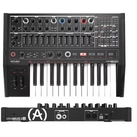 ARTURIA Minibrute 2 Noir sintetizzatore analogico 25 tasti Noir edition